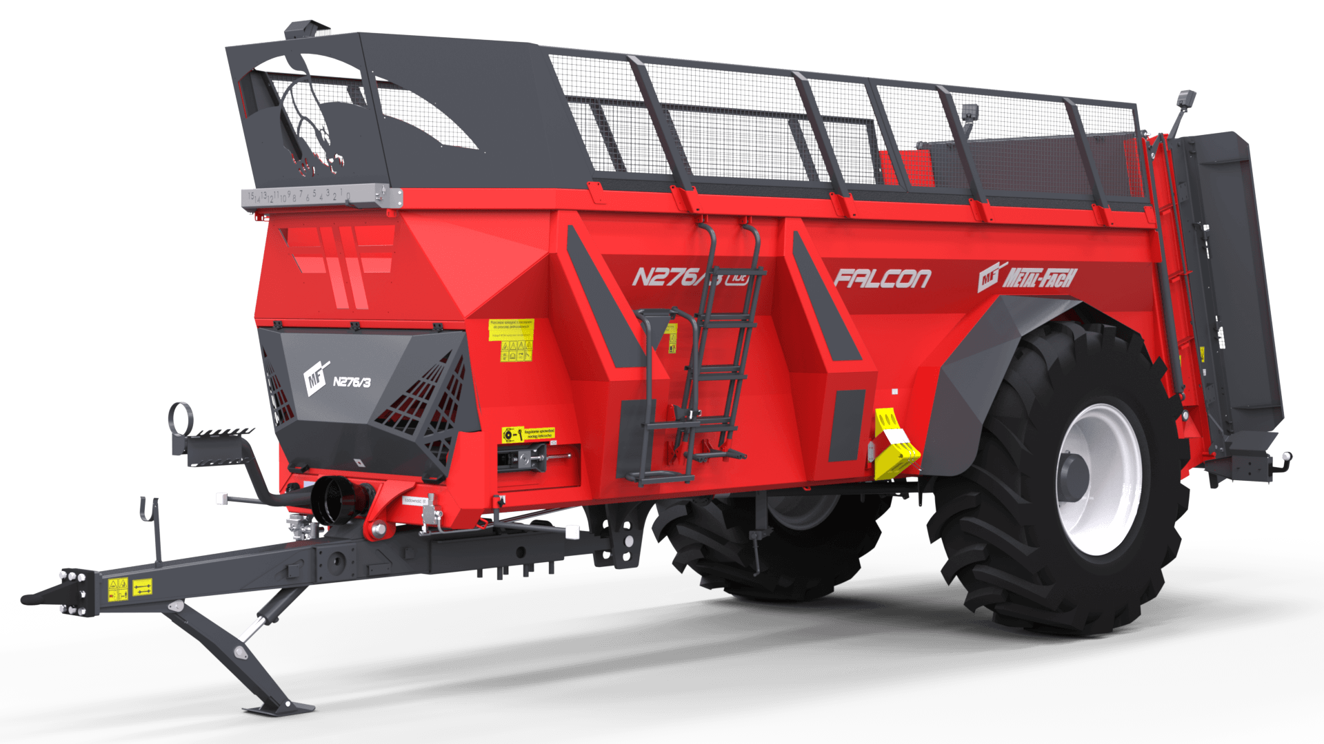 Sõnnikuhaagis N276/3 - 10T