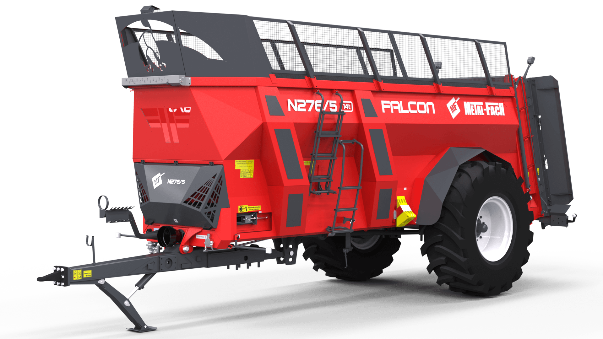 Sõnnikuhaagis N276/5 14T