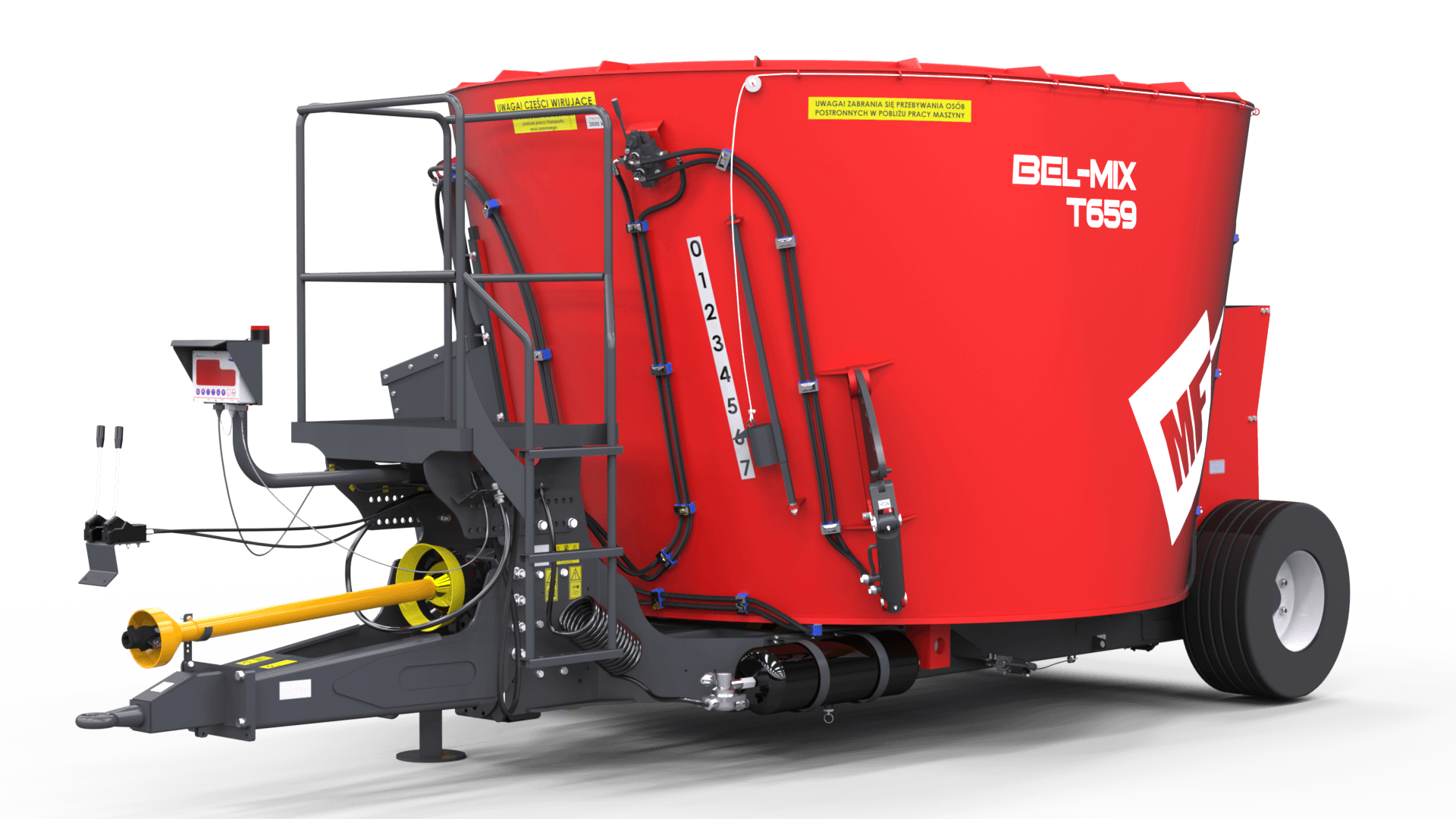 Söödahaagis T659/3 BEL-MIX