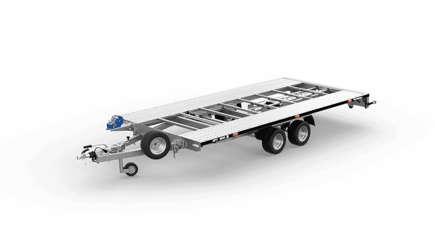 OPTI 45 – Versatile tilting trailer - universal transport platform
