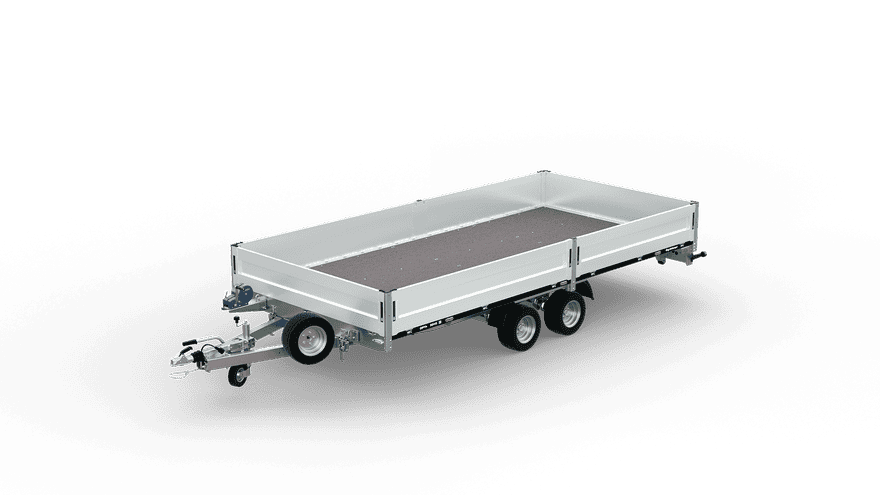 OPTI+ 45 – Tow truck with sides - multifunctional trailer for special tasks